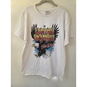 Lynrd Skynrd Freebird 2023 Junk Food Cotton T Shirt Size M EUC